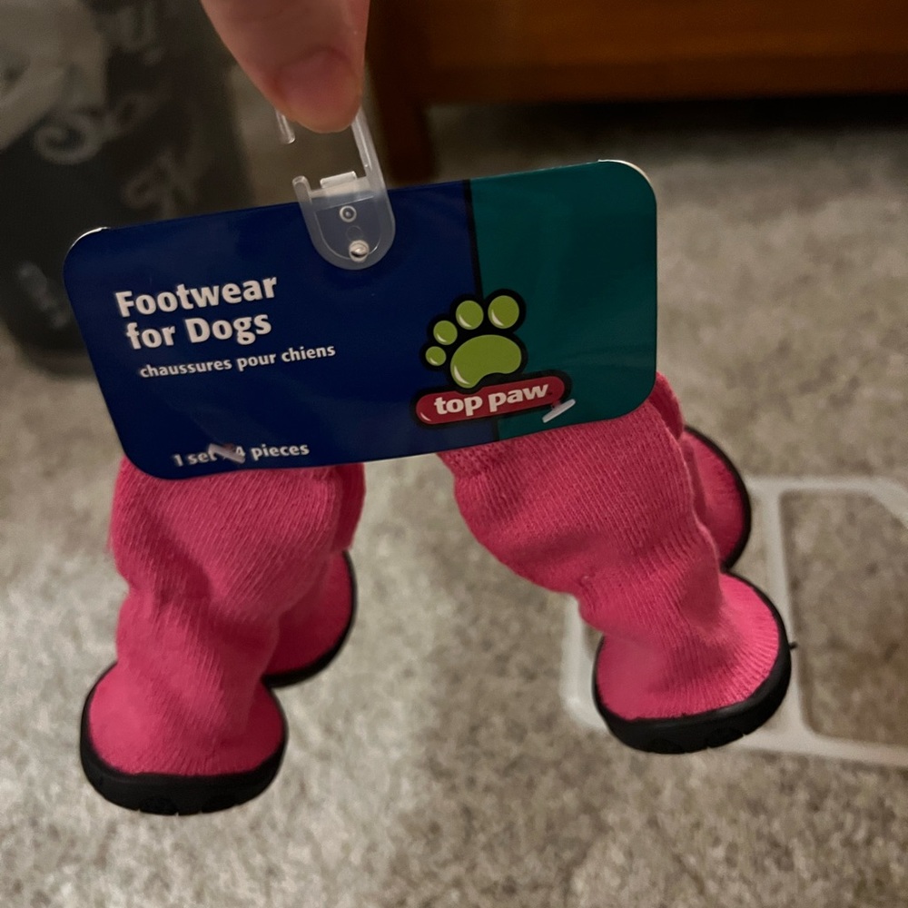 Top Paw Vibrant Pink Dog Boots (bundle & save by sending an offer)
